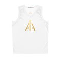 ASCESIS "Forged By Practice" Performance Tank - White with Gold Crest