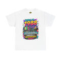 1988 Retro Graphic Tee – "Born in 1988" Vintage TV Nostalgia Shirt
